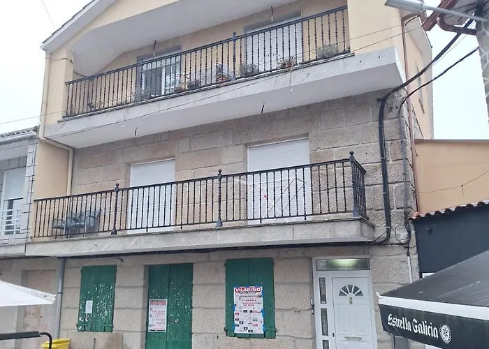 Apartment Estilo Americano Con Balcon Pontevedra